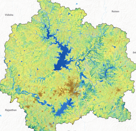 Modified Normalized Difference Water Index